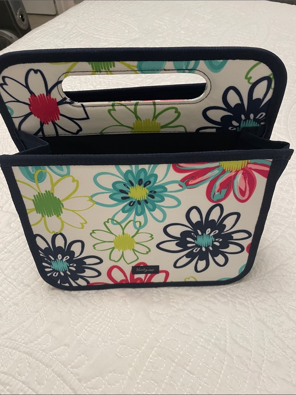 Thirty-one DOUBLE DUTY CADDY Organizer Tote with Handle & Compartments Like New